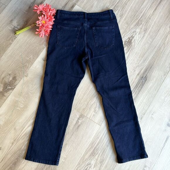 Coldwater Creek Black Straight leg Jeans Size 8P - Picture 2 of 5